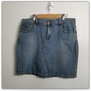 ☀️TINT Jean skirt mini size 12